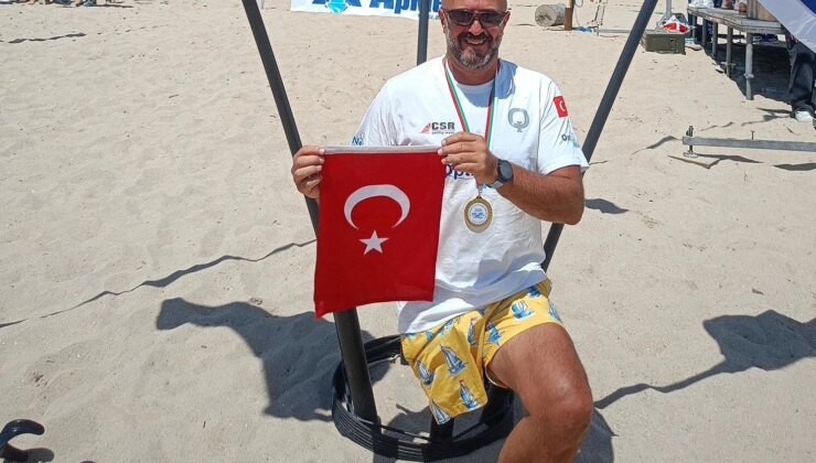 15 yaşında ayağını kaybetti, azmiyle uluslararası başarılara ulaştı