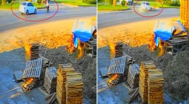 18 yaşındaki Esra’nın hayatını kaybettiği kazanın görüntüsü ortaya çıktı