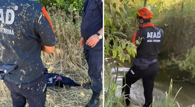 Elbistan’da kaybolan 2 yaşındaki çocuk sulama kanalında bulundu