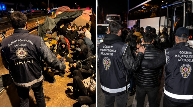 31 ilde göçmen kaçakçılığı operasyonu: 33 organizatör yakalandı