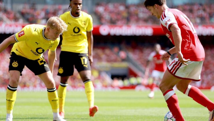 5 gollü dev maçta yeni sezonun ilk kupası Borussia Dortmund’un