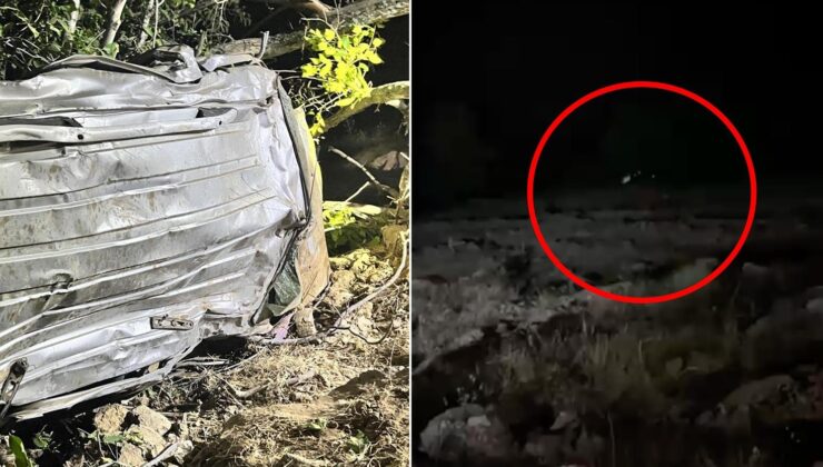 Bingöl’de hafif ticari araç 600 metrelik uçuruma yuvarlandı: 4 ölü, 5 yaralı