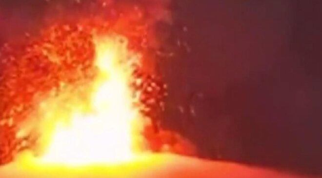 Fuego Yanardağı 8 sene sonra tekrar hareketlendi