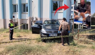 Kalp krizi geçiren adam hastane bahçesinde can verdi