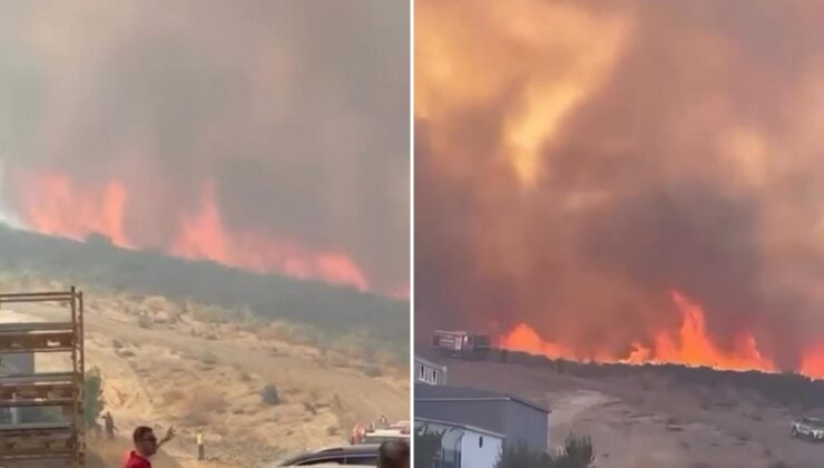 Bursa’da yangın paniği: Alevler ormana sıçradı, helikopterler hemen havalandı