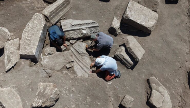 Antik kentte tarihi kazı: Tam bin 800 yıllık şifa sembolü gün yüzüne çıkarıldı
