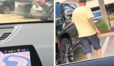 Arabasıyla giderken karşıdan gelen ismi görünce şoke oldu