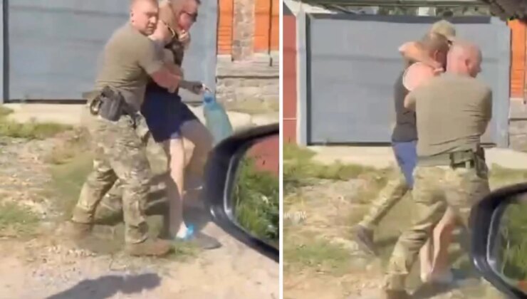 Ukraynalı erkekler zorla askere alınıyor