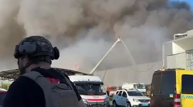 Rusya’nın Ukrayna’da AVM’ye düzenlediği saldırıda 5 kişi öldü, 91 kişi yaralandı