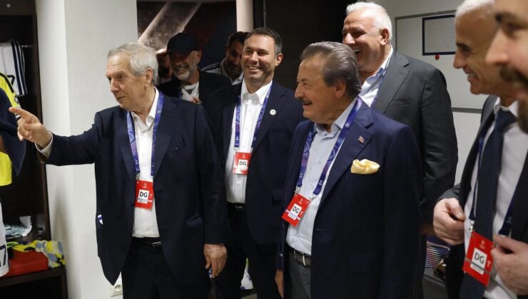Fenerbahçe Şampiyonlar Ligi’nde! Aziz başkan dayanamayıp soyunma odasına indi, müjdeyi verdi