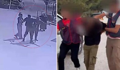 Babasının gözleri önünde silahla kaçırdı! Eski sevgili dehşeti kameralara yansıdı