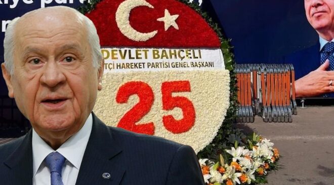 Bahçeli’den AK Parti’nin 25. yıl kutlamasına damga vuran hediye