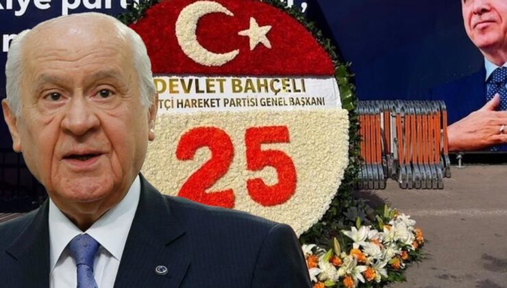 Bahçeli’den AK Parti’nin 25. yıl kutlamasına damga vuran hediye
