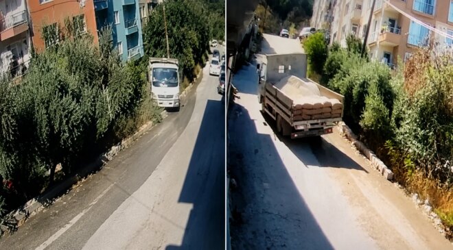 Hatay’da kamyon bahçeye uçtu: 10 çocuk annesi can verdi