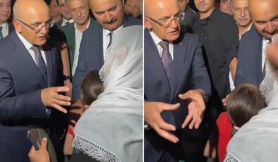 Bakan Şimşek’ten işsizlikten dert yanan yaşlı kadına Kürtçe yanıt