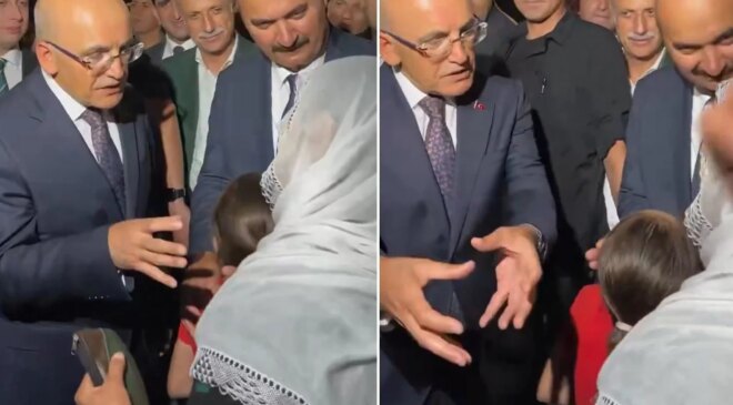 Bakan Şimşek’ten işsizlikten dert yanan yaşlı kadına Kürtçe yanıt
