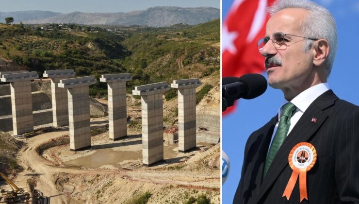 Bakan Uraloğlu müjdeyi verdi: 2,5 saatlik yol 36 dakikaya düşüyor