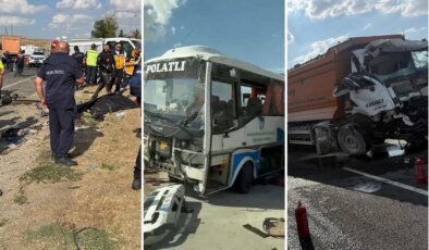 Ankara’da korkunç kaza: Ölü ve yaralılar var