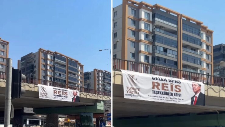 Batman’da Cumhurbaşkanı Erdoğan’a Kürtçe ve Türkçe teşekkür pankartları
