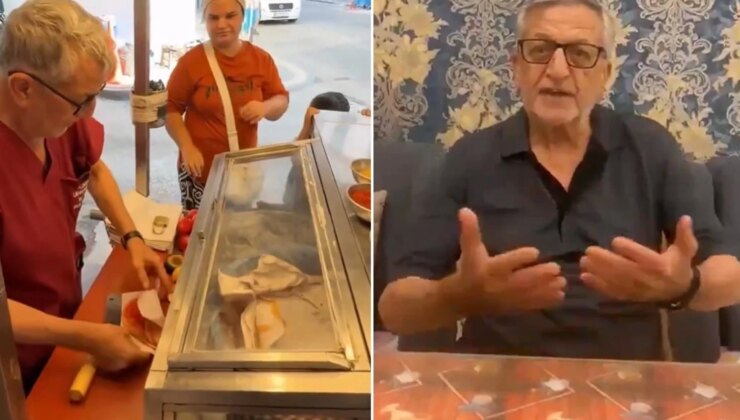 Özür diledi ama kurtulamadı! Zabıta tezgâhını kaldırdı