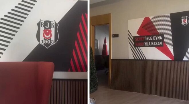 Fenerbahçeli yıldızların menajeri Beşiktaş’ın kulüp binasından paylaşım yaptı, ortalık karıştı