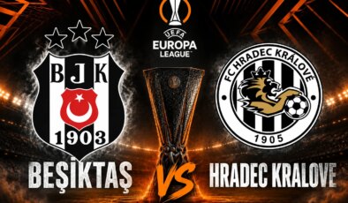 Beşiktaş’ta tur gecesi! Hradec Kralove maçının 11’leri belli oldu