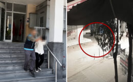 Kayseri’de biber gazlı ve bıçaklı cinayetin güvenlik kamerası görüntüsü ortaya çıktı