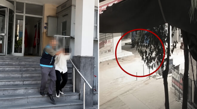 Kayseri’de biber gazlı ve bıçaklı cinayetin güvenlik kamerası görüntüsü ortaya çıktı