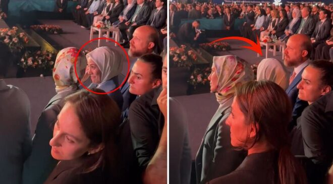 Bir babasına baktı, bir ekrana! Esra Albayrak’ın gözyaşlarına hakim olamadığı an