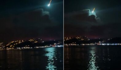 Boğaz’da Perseid meteor yağmuru kameralara yansıdı