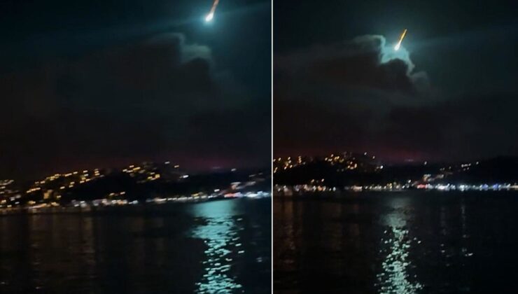 Boğaz’da Perseid meteor yağmuru kameralara yansıdı