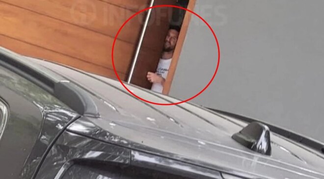 Messi çok fena yakalandı