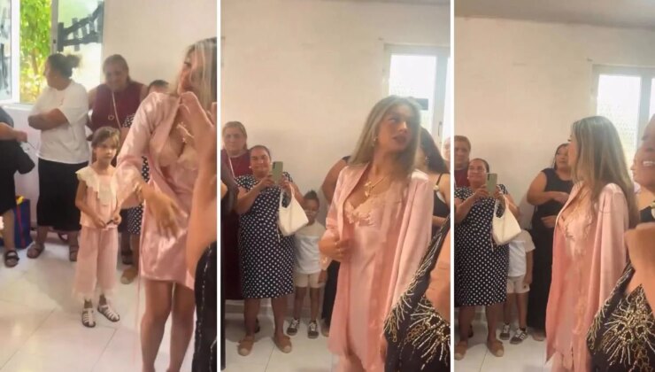 Bu nasıl gelenek? Düğün sonrası gelini gerdeğe hazırladılar