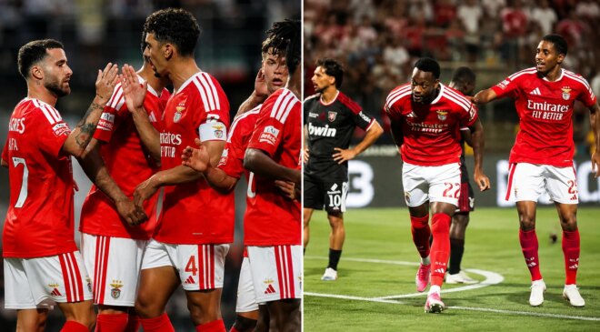 Süper Lig’in eski yıldızları şov yaptı! Benfica’dan tarihi fark