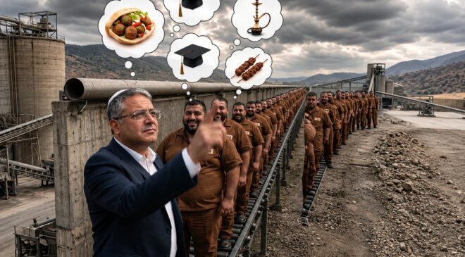 İsrailli Bakan Ben-Gvir’den insanlık dışı kampanya: Yapay zekayla Filistinlileri toplama kampına koydu