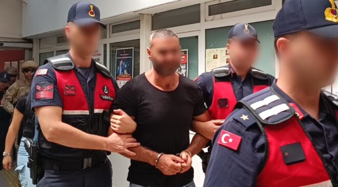 Yunanistan planı suya düştü! Çete lideri kız arkadaşının yanında enselendi