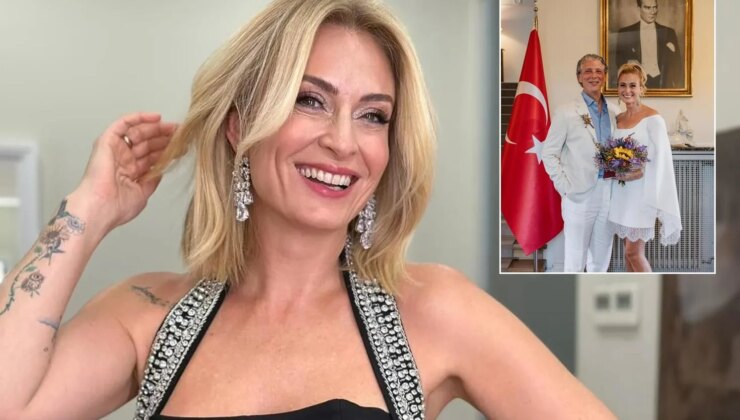 Ceyda Düvenci evlendi! İşte sürpriz nikahtan ilk kareler