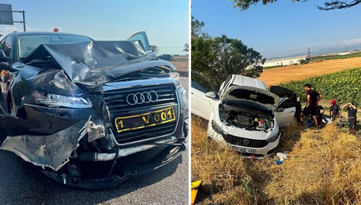 CHP’li Bandırma Belediye Başkanı Mirza’nın makam aracı kazaya karıştı: 3 yaralı
