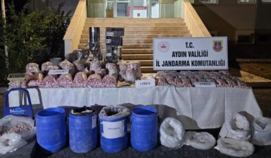 Didim’de sentetik hap imalathanesine baskın