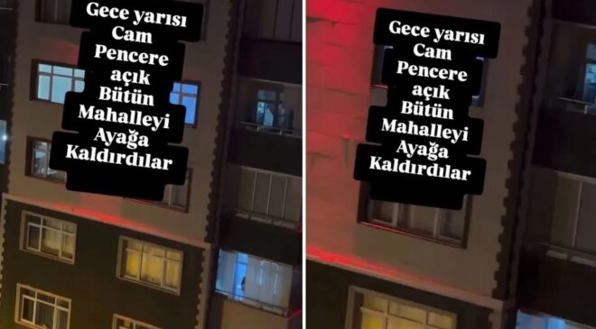 Görüntü Türkiye’den! Cinsel ilişkiye giren çiftin çıkardığı sesler mahalleyi ayağa kaldırdı