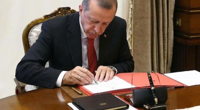 Cumhurbaşkanı Erdoğan’dan çok sayıda atama ve görevden alma kararı