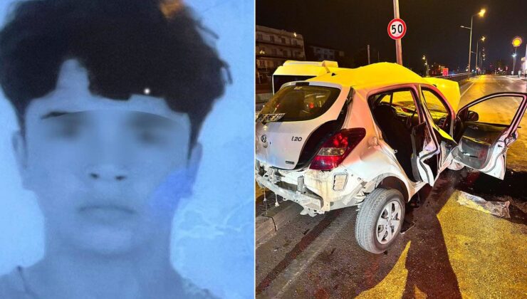 Otoyolda makas atarak giden 17 yaşındaki genç, feci kazada yaşamını yitirdi