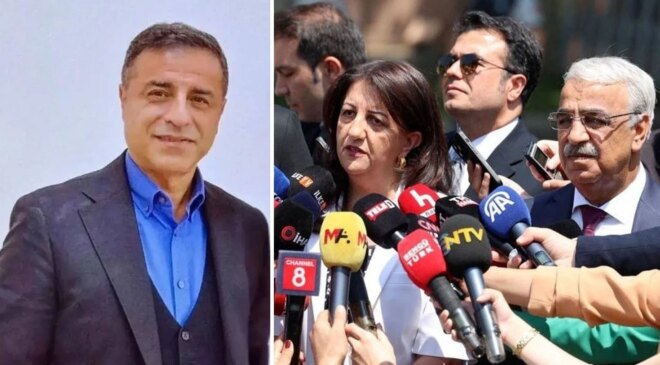 DEM Parti İmralı Heyeti, Demirtaş’ı ziyaret etti
