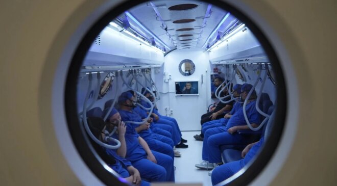 Denizaltı değil, deva kapsülü: Hiperbarik oksijen tedavisi ile şifa buluyorlar