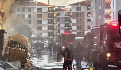 Malatya’da deprem konutları şantiyesinde yangın: 180 konteyner kullanılamaz hale geldi