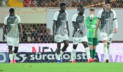 Beşiktaş’ta sadece maç kaybedilmedi, 613 dakikalık seri de bitti