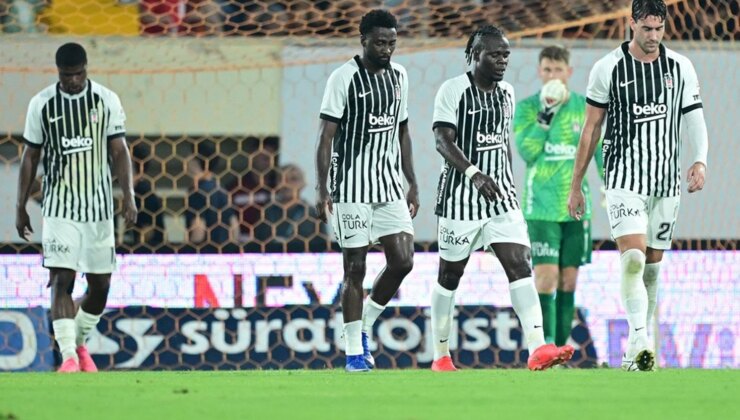 Beşiktaş’ta sadece maç kaybedilmedi, 613 dakikalık seri de bitti