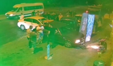 ‘Dur’ ihtarına uymadı, ortalığı savaş alanına çevirdi: Alkollü sürücü 4 aracı biçti