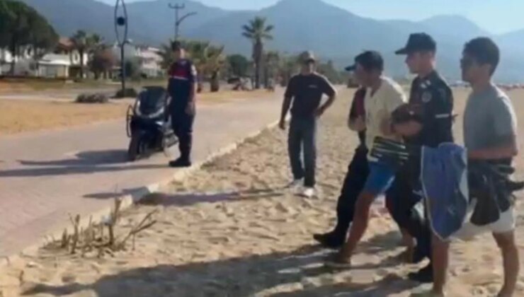 Plajlarda çanta çalarken suçüstü yakalandı! Mesleği şaşkına çevirdi