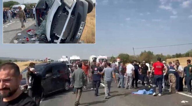 Diyarbakır’da katliam gibi kaza! Ölü sayısı her geçen saat artıyor